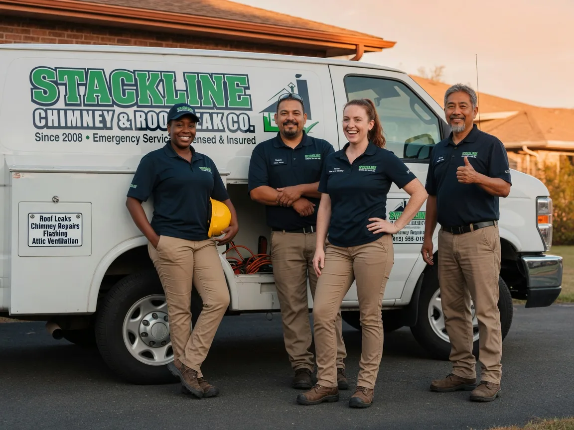 Chimney flashing repair company in Enterprise, WV